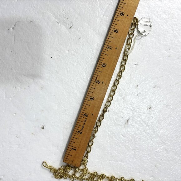 Belly Dance Gold Metal Boho Bra Y2K  NWT NOS - Picture 15 of 15